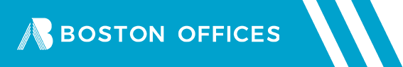 Boston office blue logo