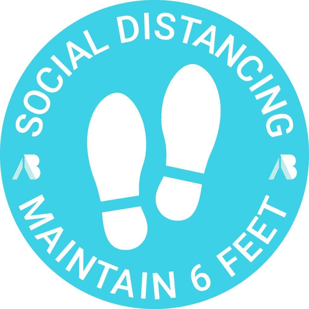 social distancing icon
